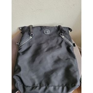 Paquetage Backpack Black Nylon Backpack